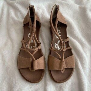 Tan Gladiator Sandals Size 6.5